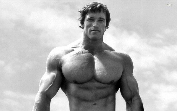 Arnold Schwarzenegger is a classic mesomorph.