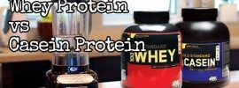 Whey protein and casein are both great supplements.