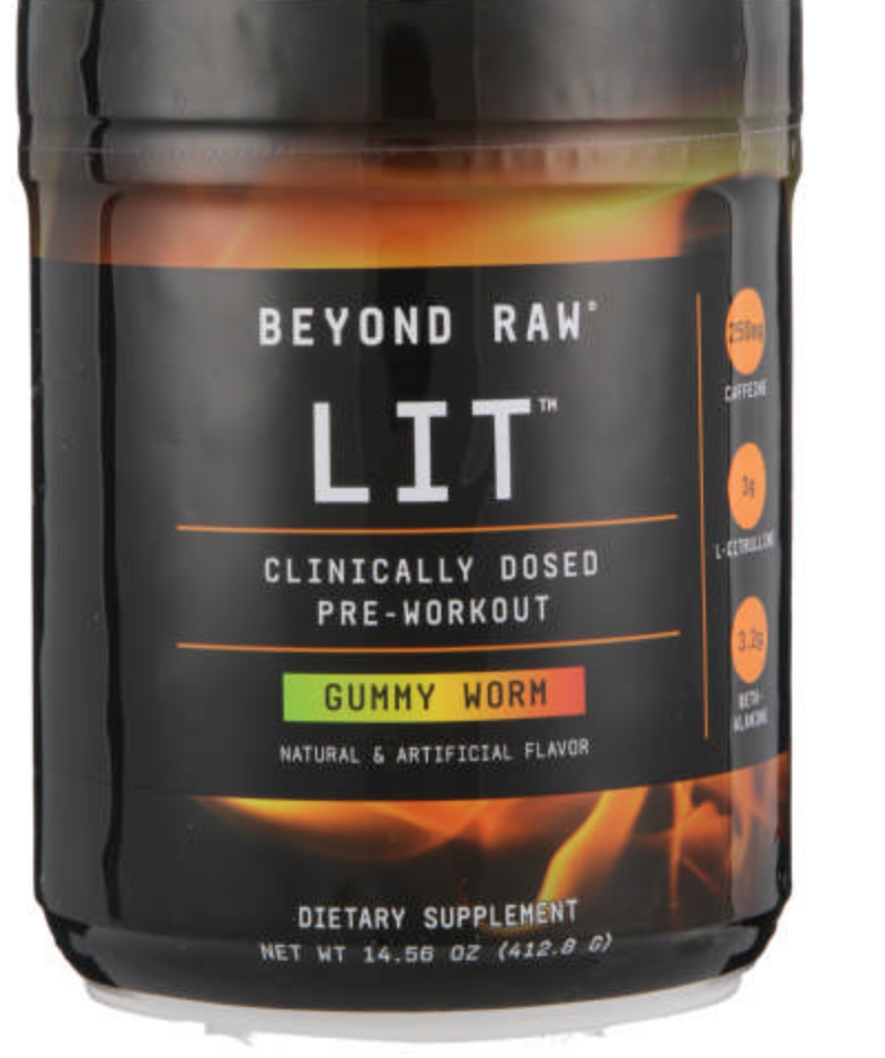 5 Day Lit Af Pre Workout Review for Gym