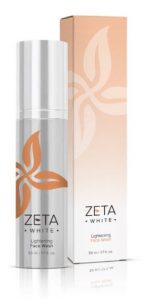 zeta white lightening face wash